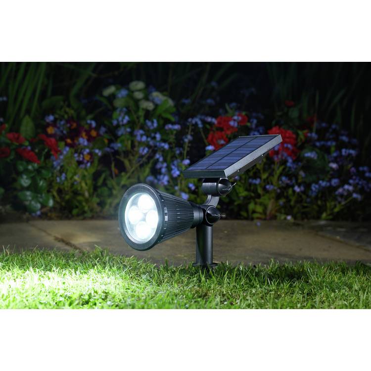 Smart Solar White Solar Spot Lights - Set of 2 0