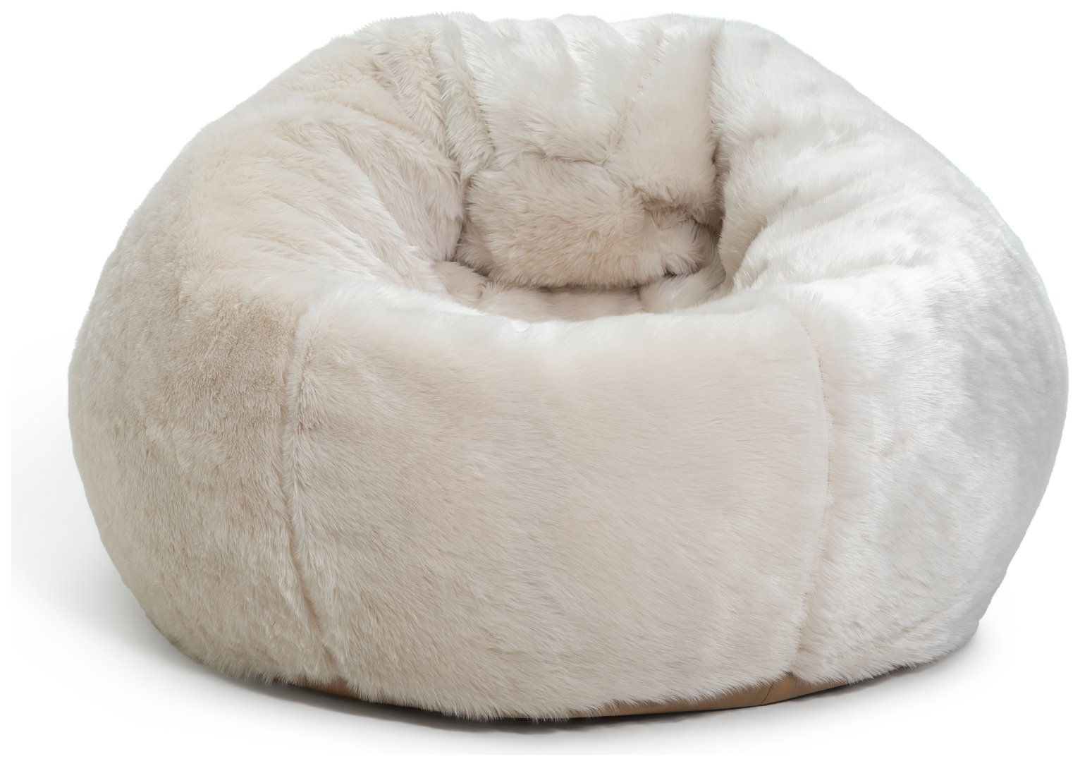 Kaikoo Ayrton Fur Bean Bag- Cream