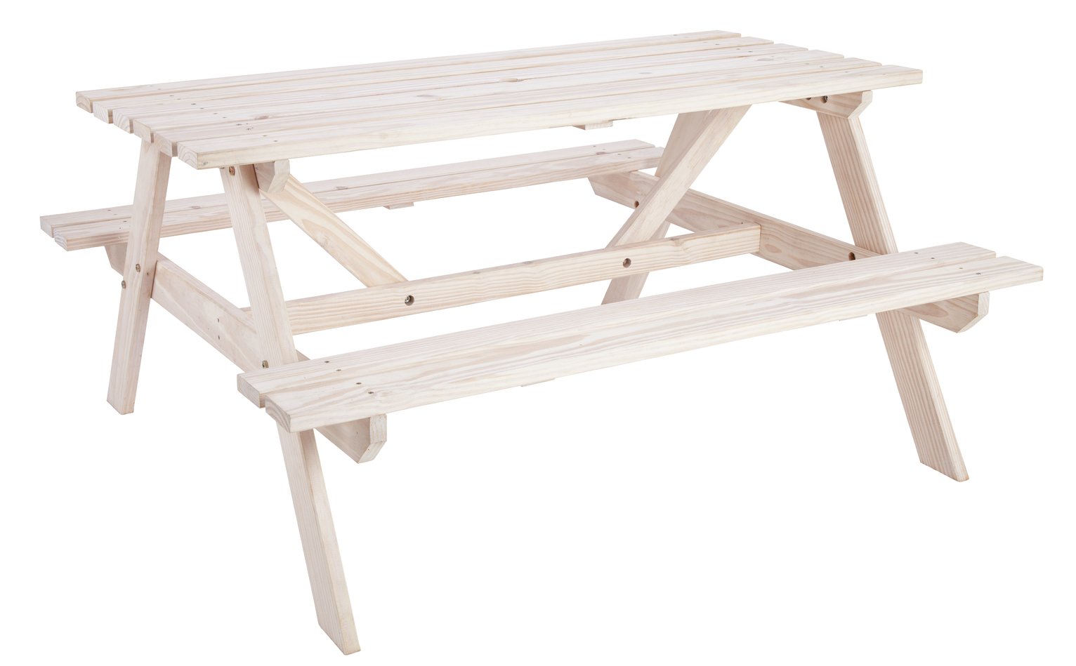 Argos Home Wooden 4 Seater Picnic Bench Review