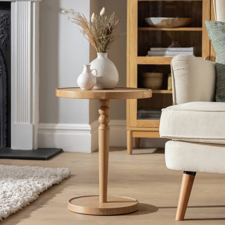 Habitat Barnwell Side Table - Natural 0