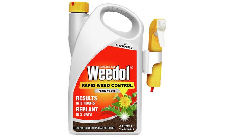 Weedol Rapid Weed Control Ready to Use Weedkiller - 3L