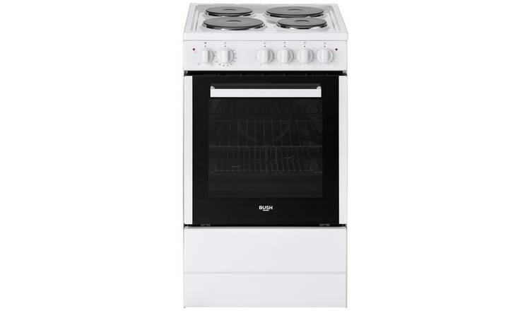 Bush BESAW50W 50cm Freestanding Electric Cooker - White