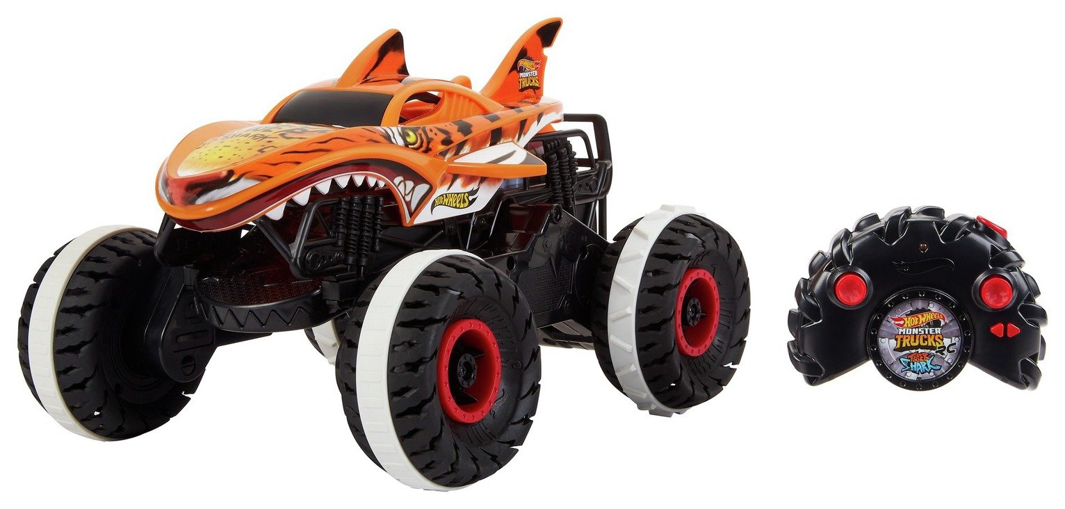 Hot Wheels Monster Trucks Unstoppable Shark R/C Vehicle