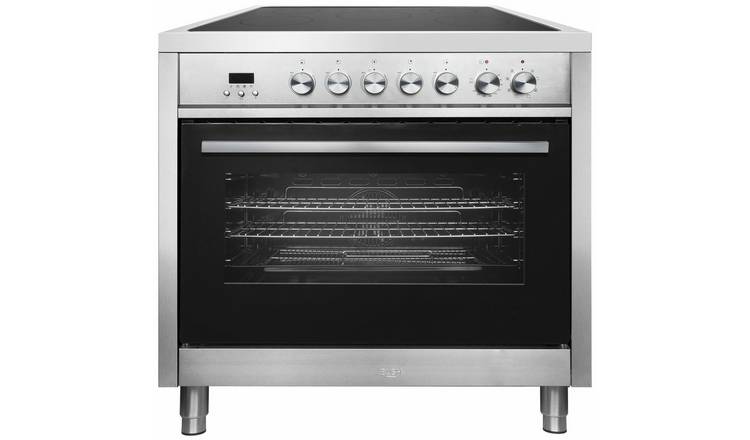 Bush BRCP90ESS 90cm Electric Range Cooker - Stainless Steel