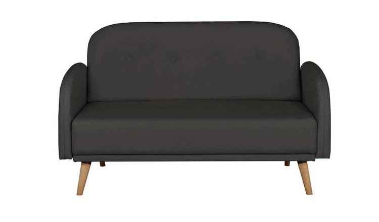 Buy Argos Home Jemima 2 Seater Fabric Sofa in a Box - Charcoal | Sofas