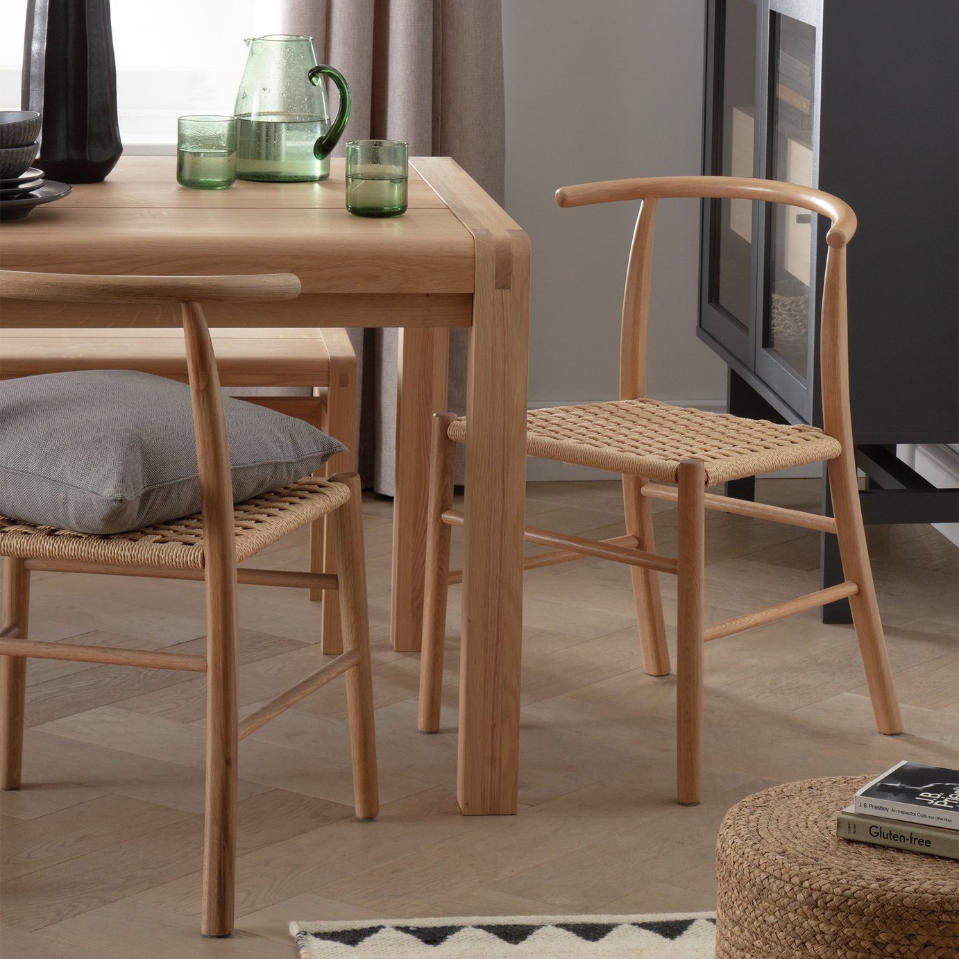 Habitat Scottie Solid Oak Dining Chair