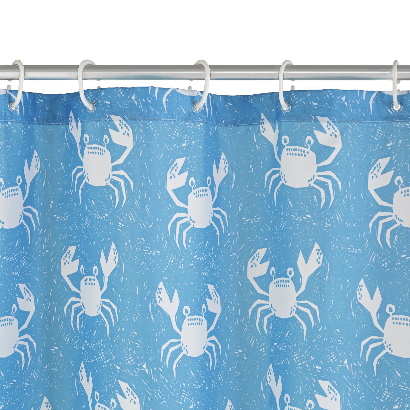Argos Home Happy Crab Shower Curtain Reviews Updated March 2024