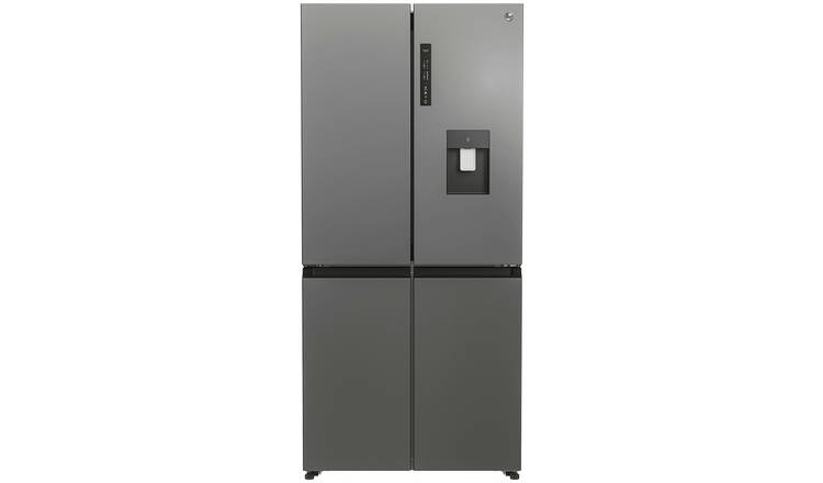 Hoover HHCR3818EWPL American Fridge Freezer - Grey