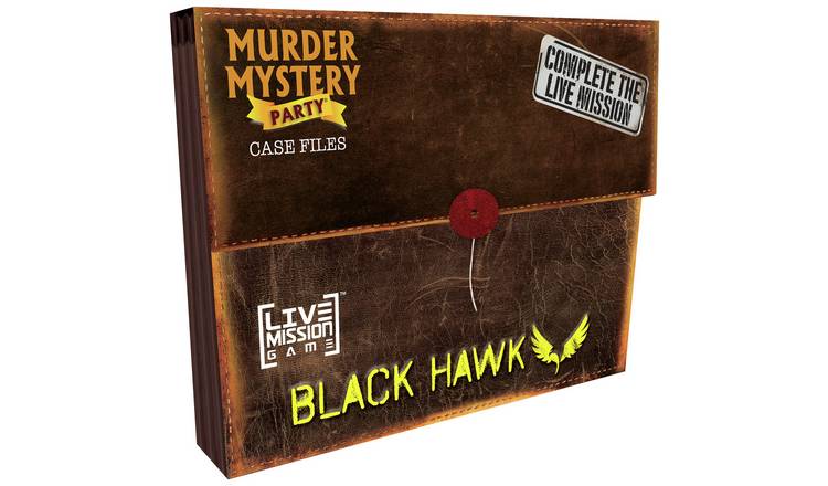 Murder Mystery Party Cold Case Files:Mission Black Hawk