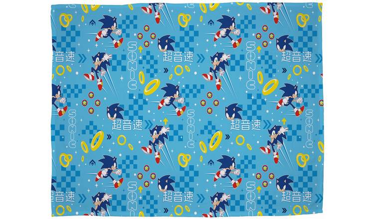 Sonic Kids Fleece Throw - Multicolured -150X100cm