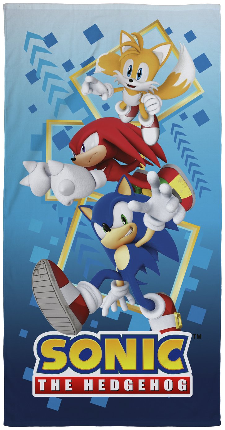 Sonic Kids Beach Towel - Multicoloured