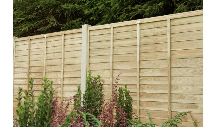 Forest 6ft Overlap Fence Panel - Pack of 4
