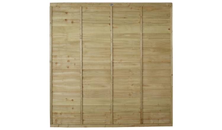 Forest 6ft Overlap Fence Panel - Pack of 4