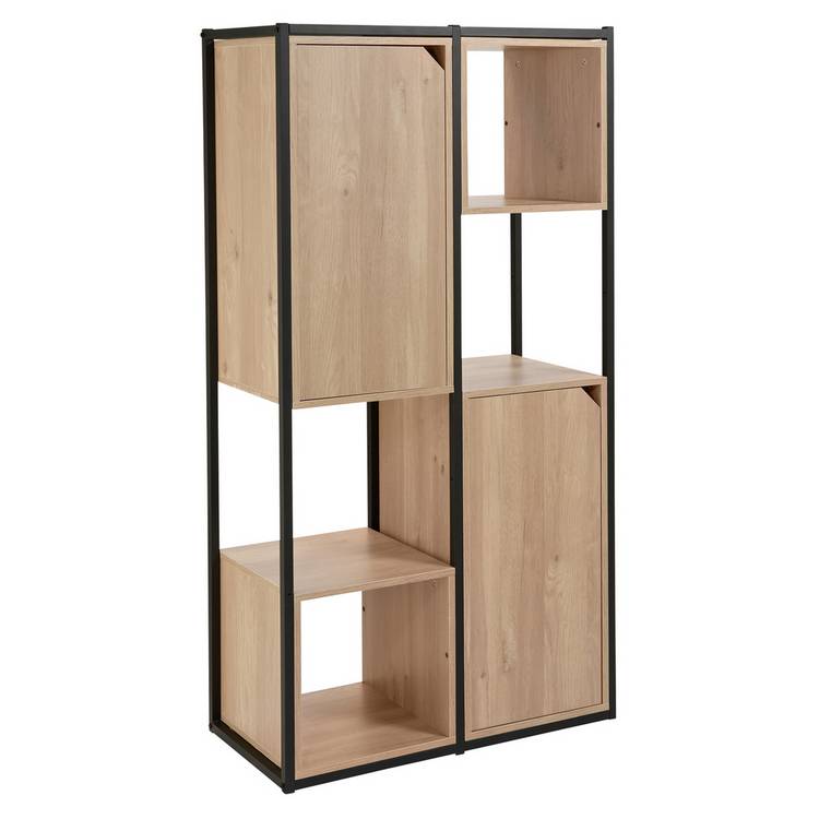 Habitat Loft Living Shelving Unit - Light Oak 0