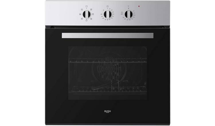 Bush BIBFOSAX Built In Single Electric Oven - Silver