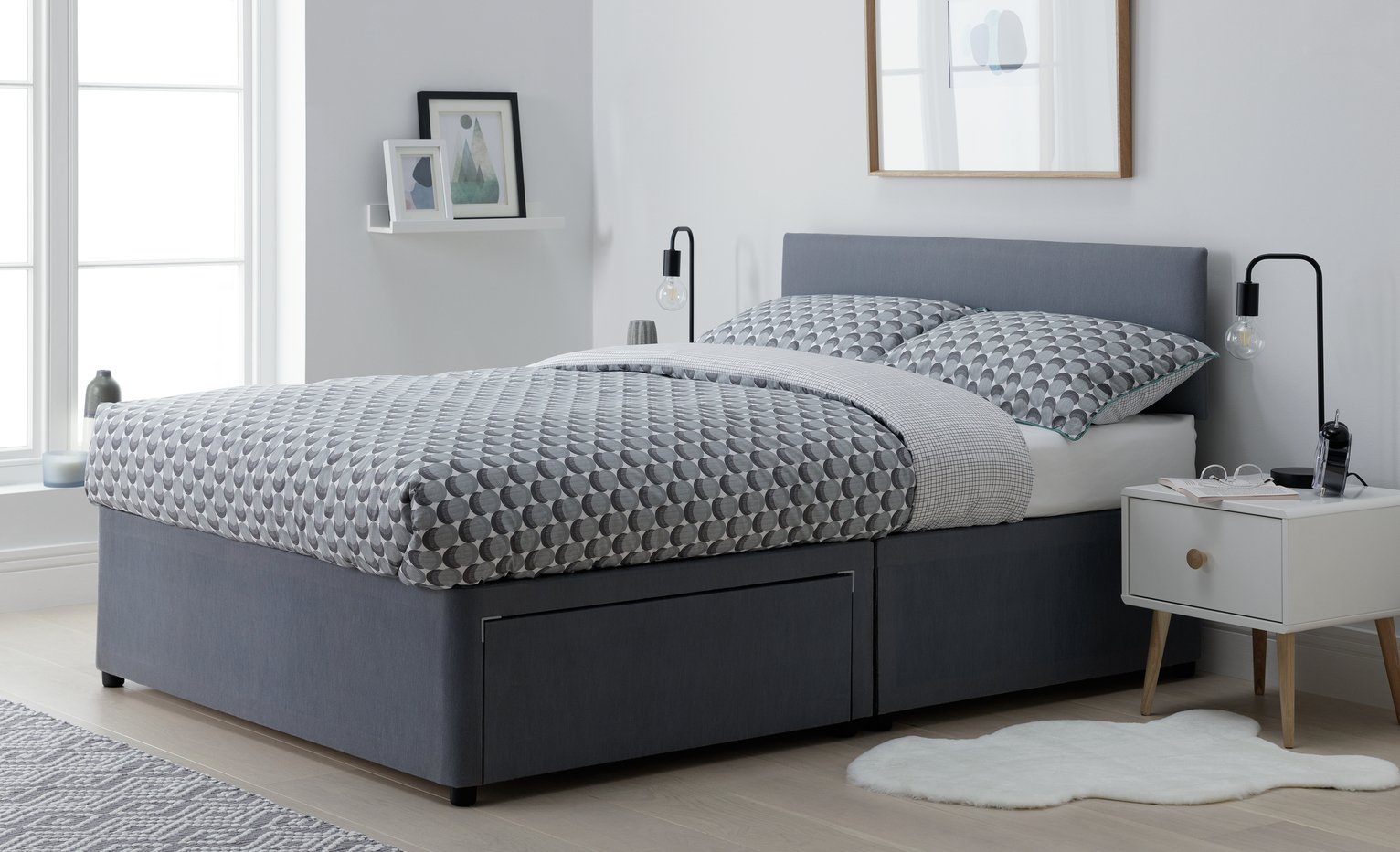 Argos Home Devon Essentials 2 Drawer Double Divan Reviews Updated