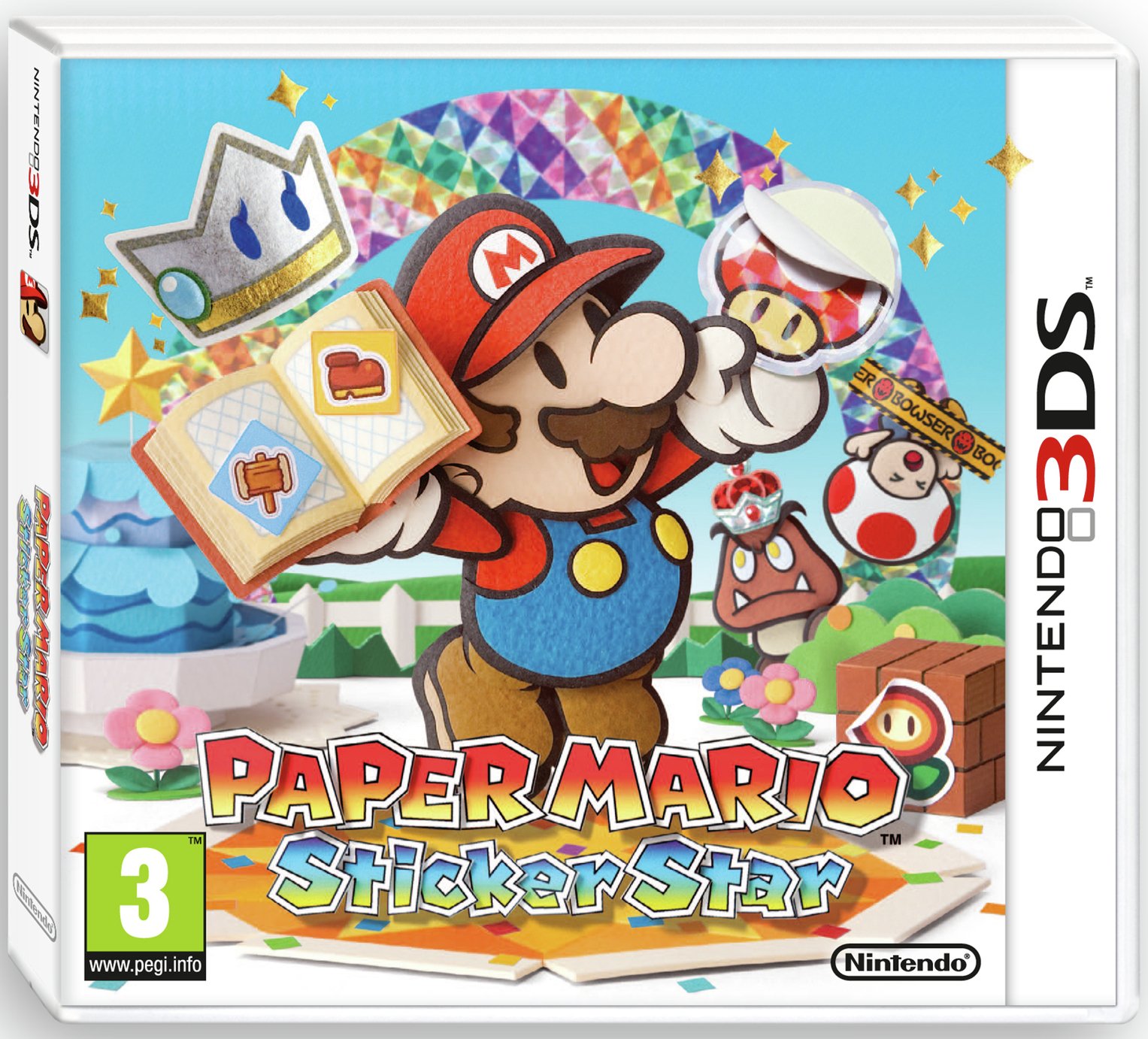 Paper Mario: Sticker Star Nintendo Selects 3DS Game Review