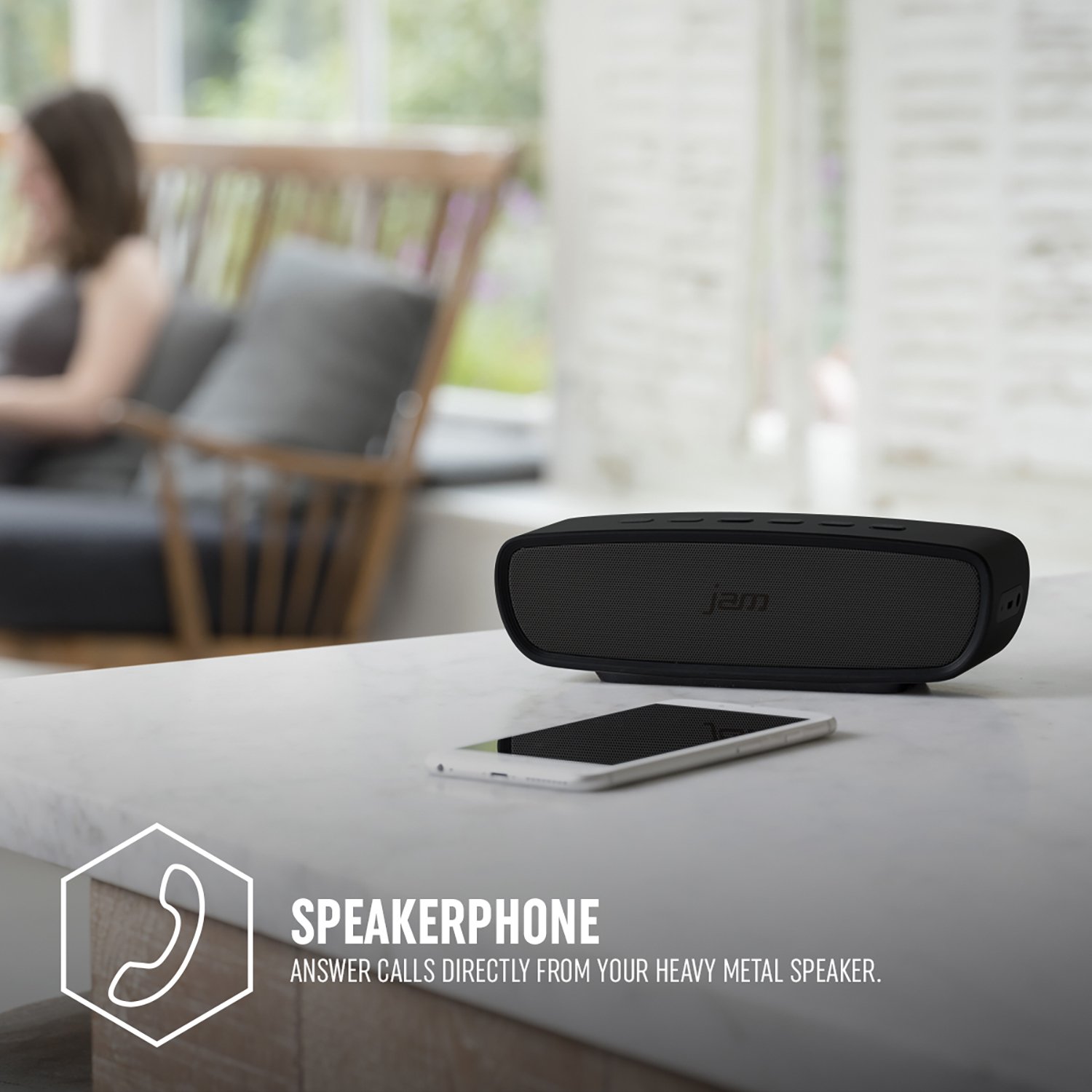 jam heavy metal speaker argos