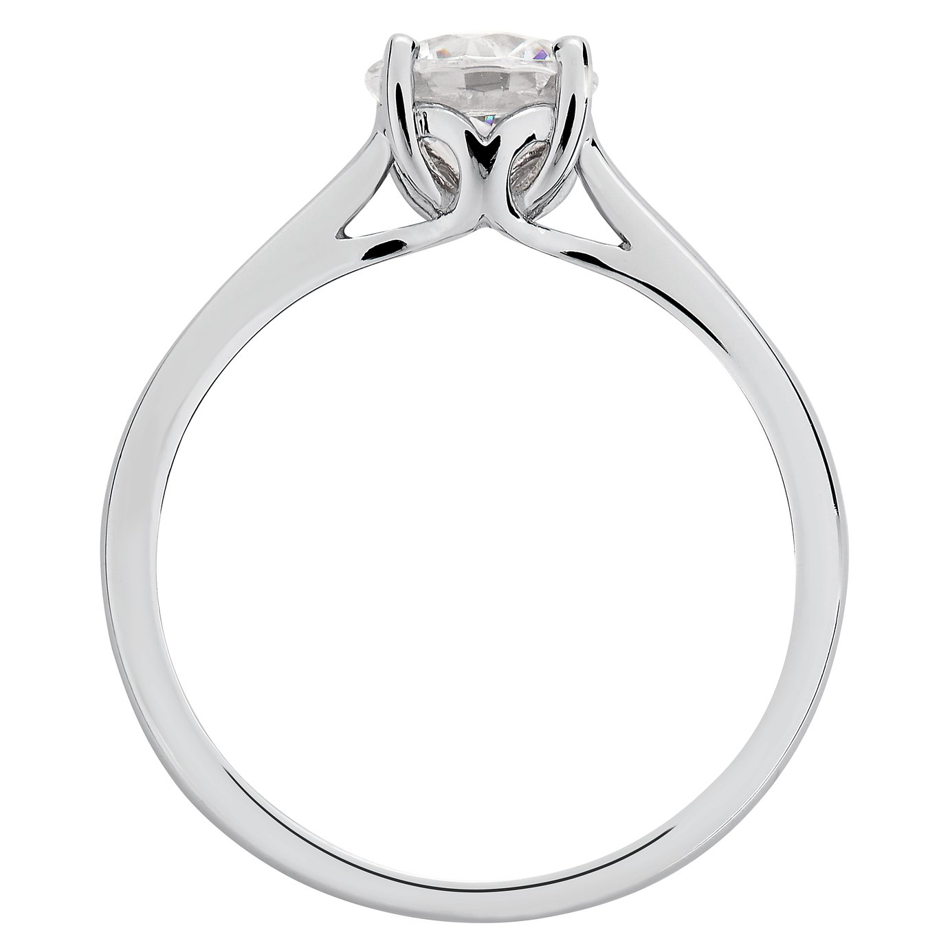 Revere Sterling Silver 6mm Round Cubic Zirconia Ring Review