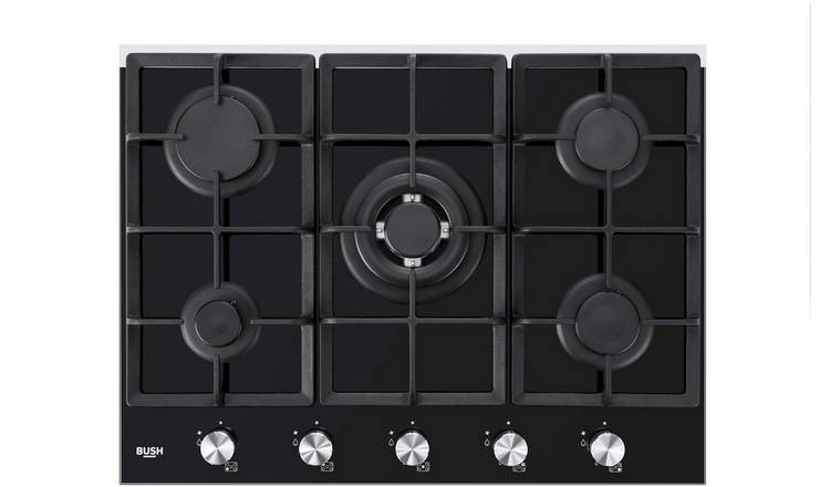 Bush BGOGH75 Electric Gas Hob - Black