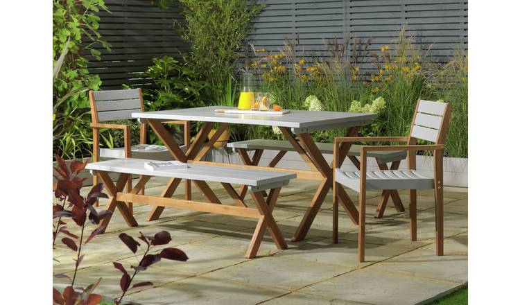 Wooden bistro set cheap argos