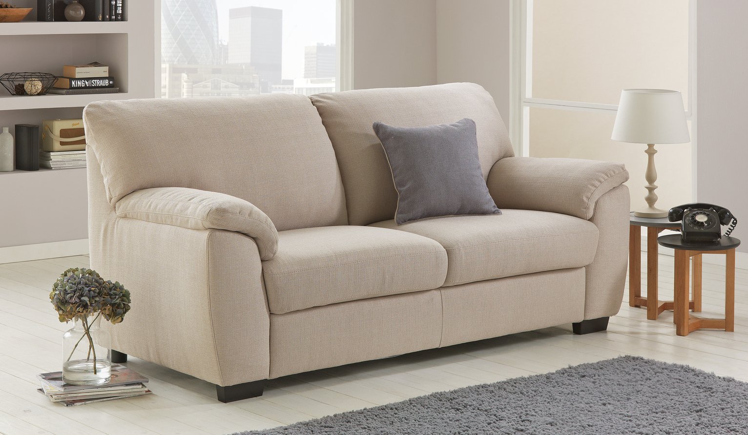 Argos Home Milano 3 Seater Fabric Sofa Review