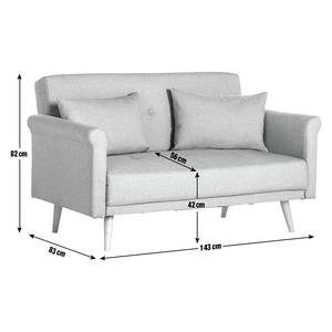 Buy Habitat Evie Fabric 2 Seater Sofa in a Box Charcoal Sofas