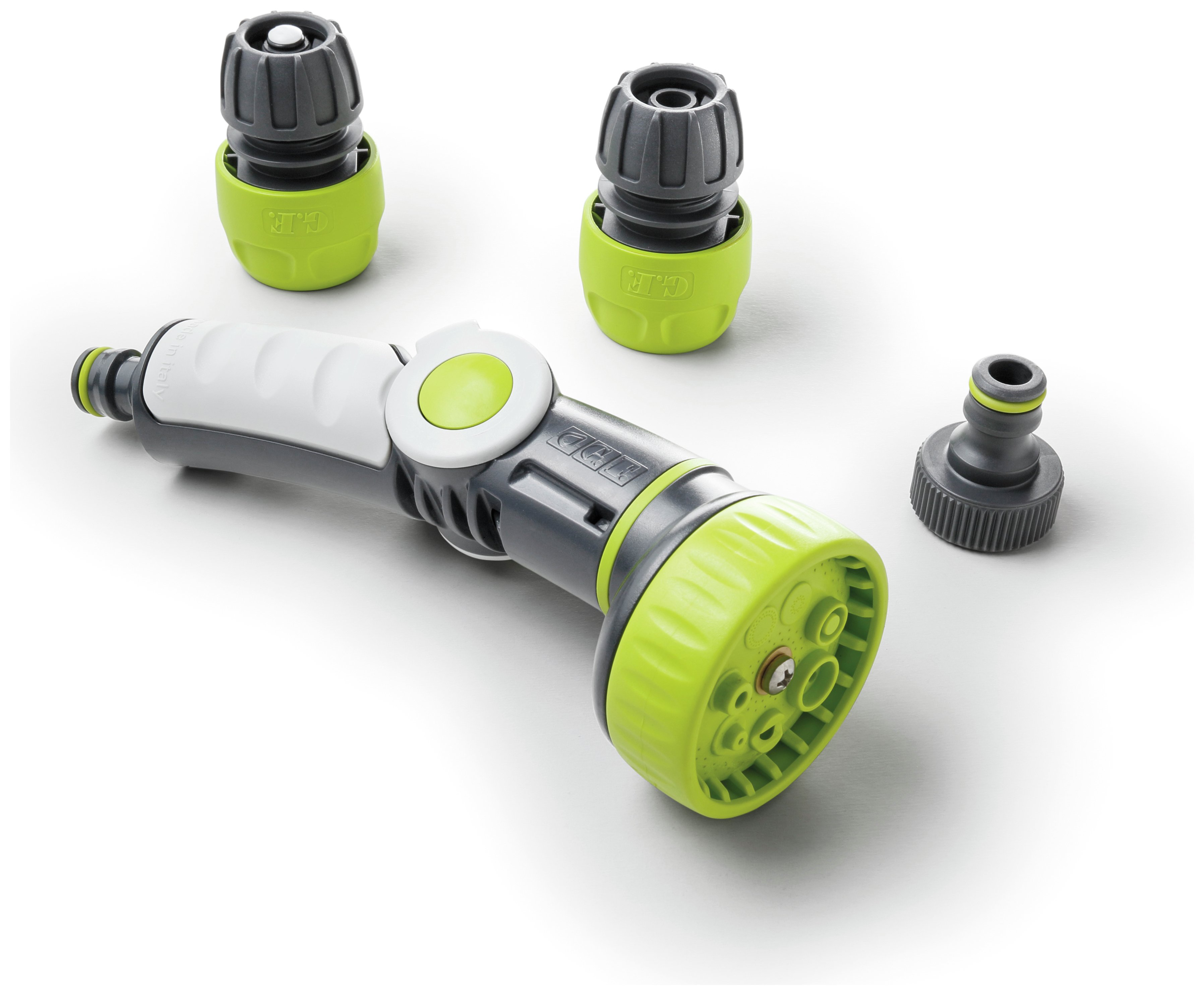 Watering Connectors and Gun. Review