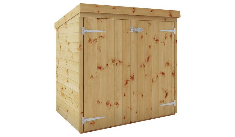 Mercia Tongue and Groove Pent Mower Store - 3 x 5ft