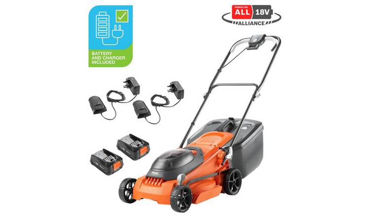 Argos lawn mower cordless hot sale