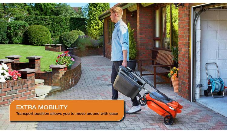 Buy Flymo EasiStore 380R 38cm Cordless Rotary Lawnmower 36V