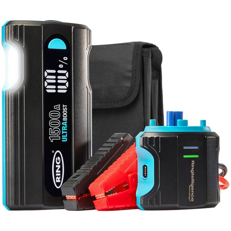 Ring 12000mAh Ultraboost Jumpstarter & Powerbank 0