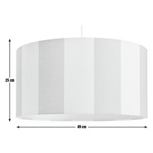 Buy Habitat 25x49cm Stripe Drum Shade Lilac Lamp shades Argos