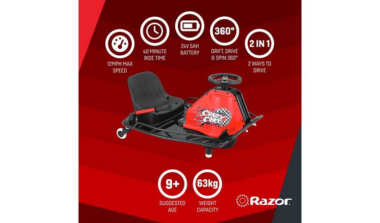 Razor crazy cart clearance cheap