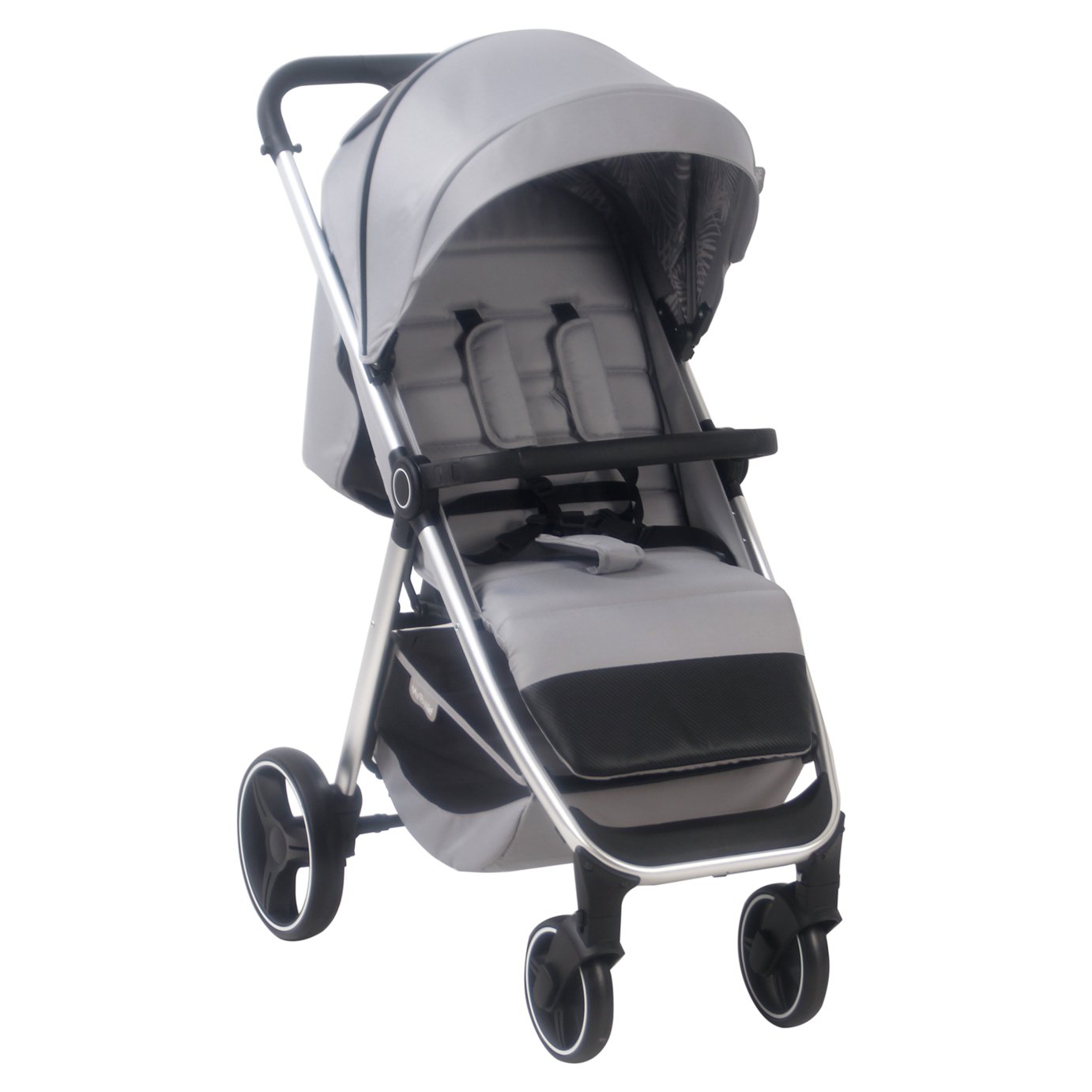 My Babiie MB160 Samantha Faiers Grey Leaf Pushchair