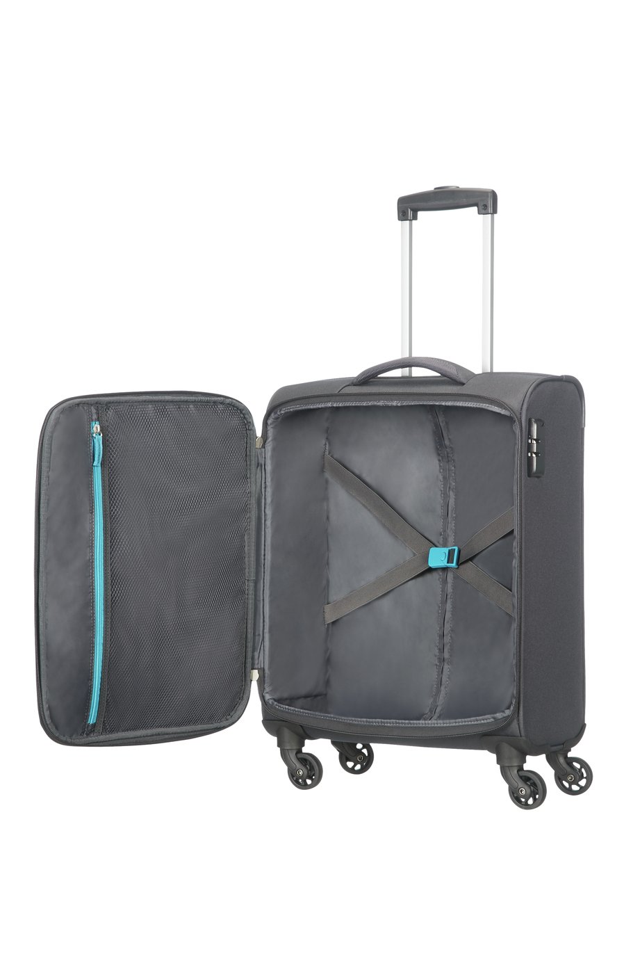 American Tourister Funshine Soft Cabin Graphite Review