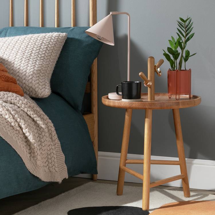 Habitat Twiggy Bedside Table - Oak 0