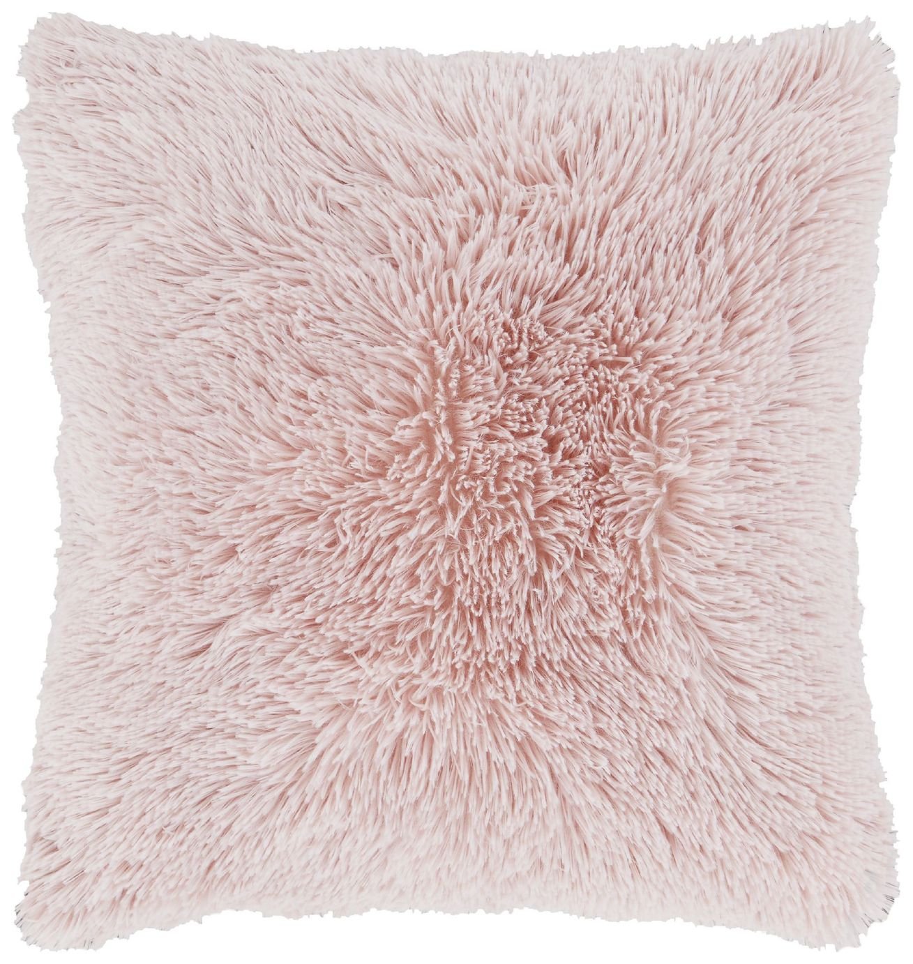 Catherine Lansfield Cuddly Cushion - Blush Pink - 45x45cm