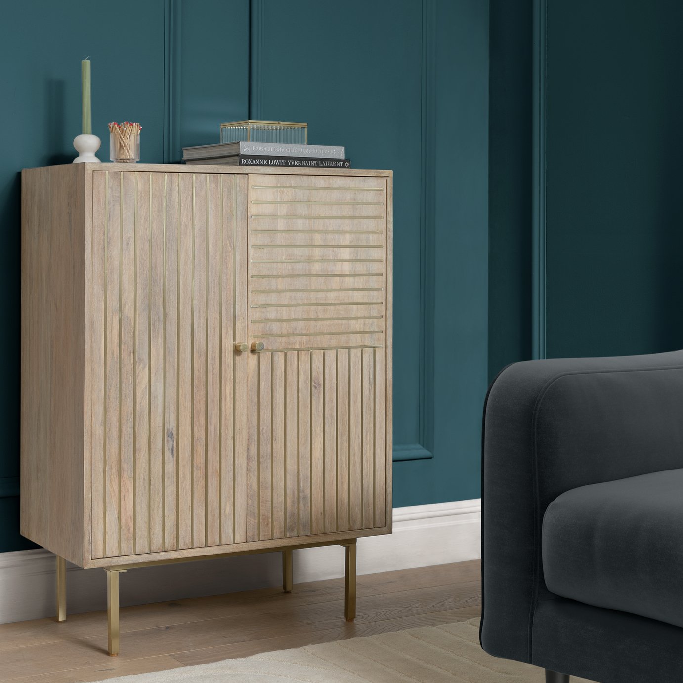 Habitat Samara 2 Door Sideboard - Natural
