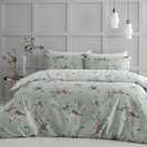 Catherine Lansfield Bedding Songbird Double Duvet Cover Set with  Pillowcases Sage Green - Quadrant Department Stores : Quadrant Department  Stores