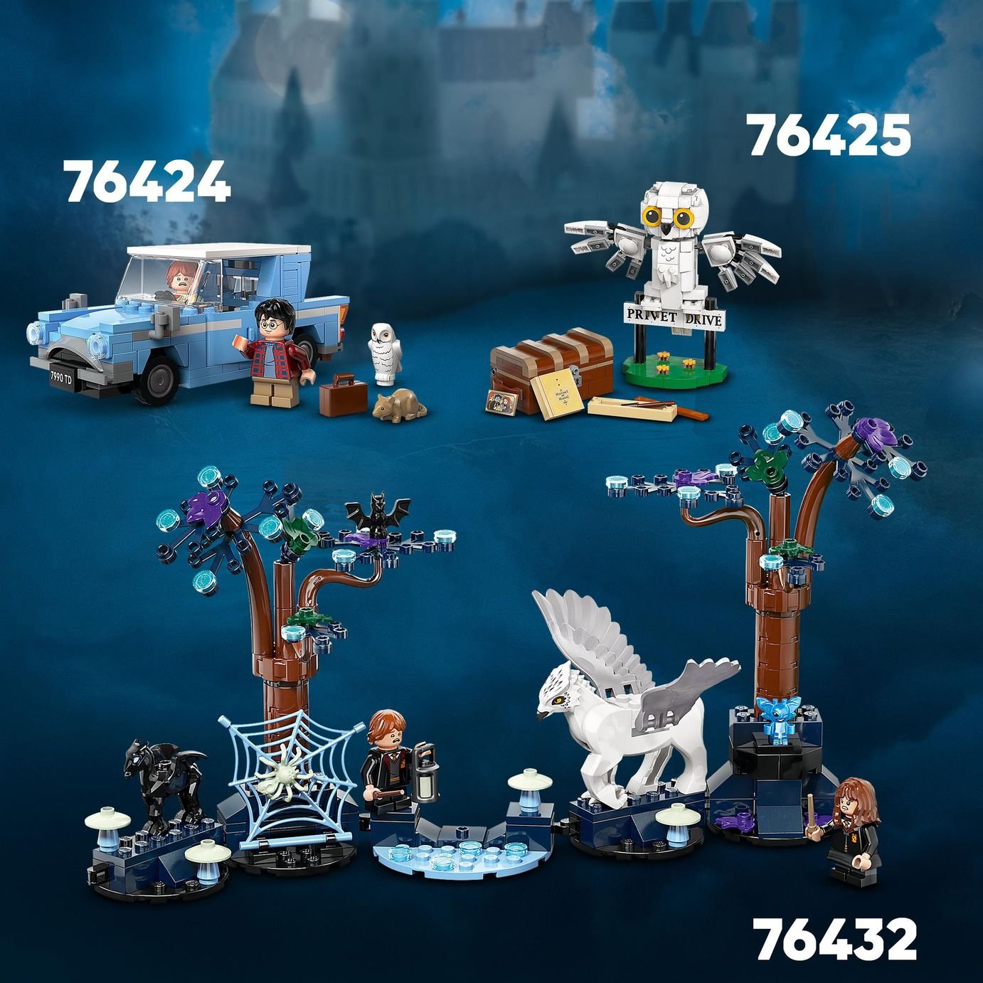 Buy LEGO Harry Potter Hedwig at 4 Privet Drive Toy Owl Set 76425