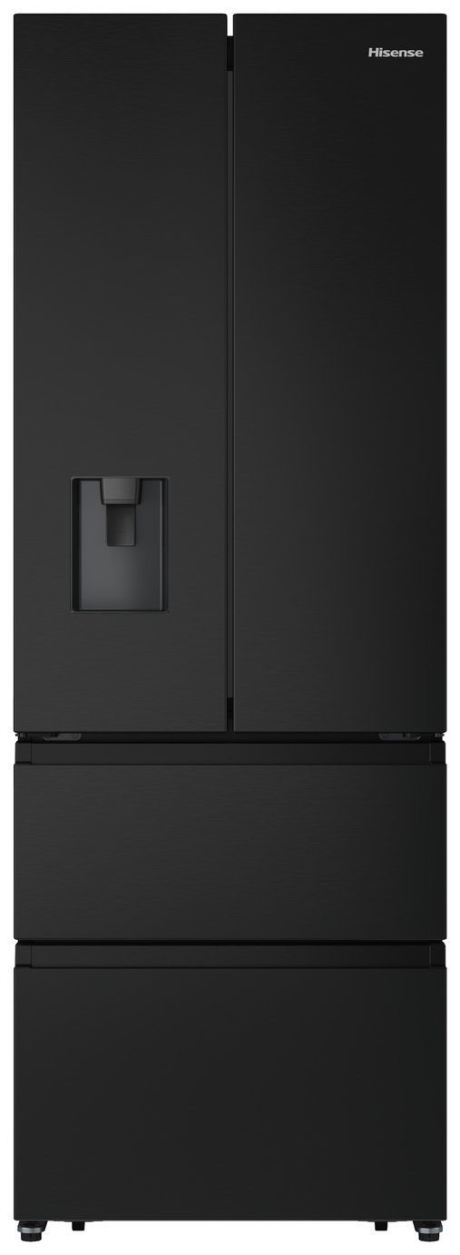 Hisense RF632N4WFE American Fridge Freezer - Black