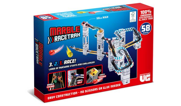 Marble Race Trax - Make Your Own Race Track 58 pcs 3D Puzzle