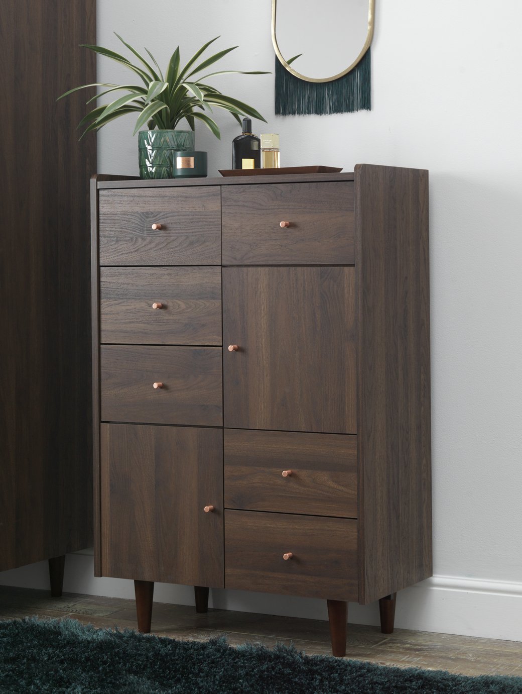 argos tall boy drawers