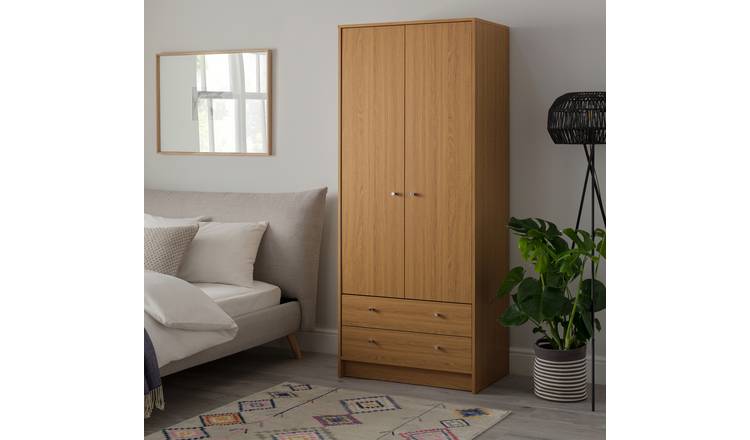 Argos shop oak wardrobe