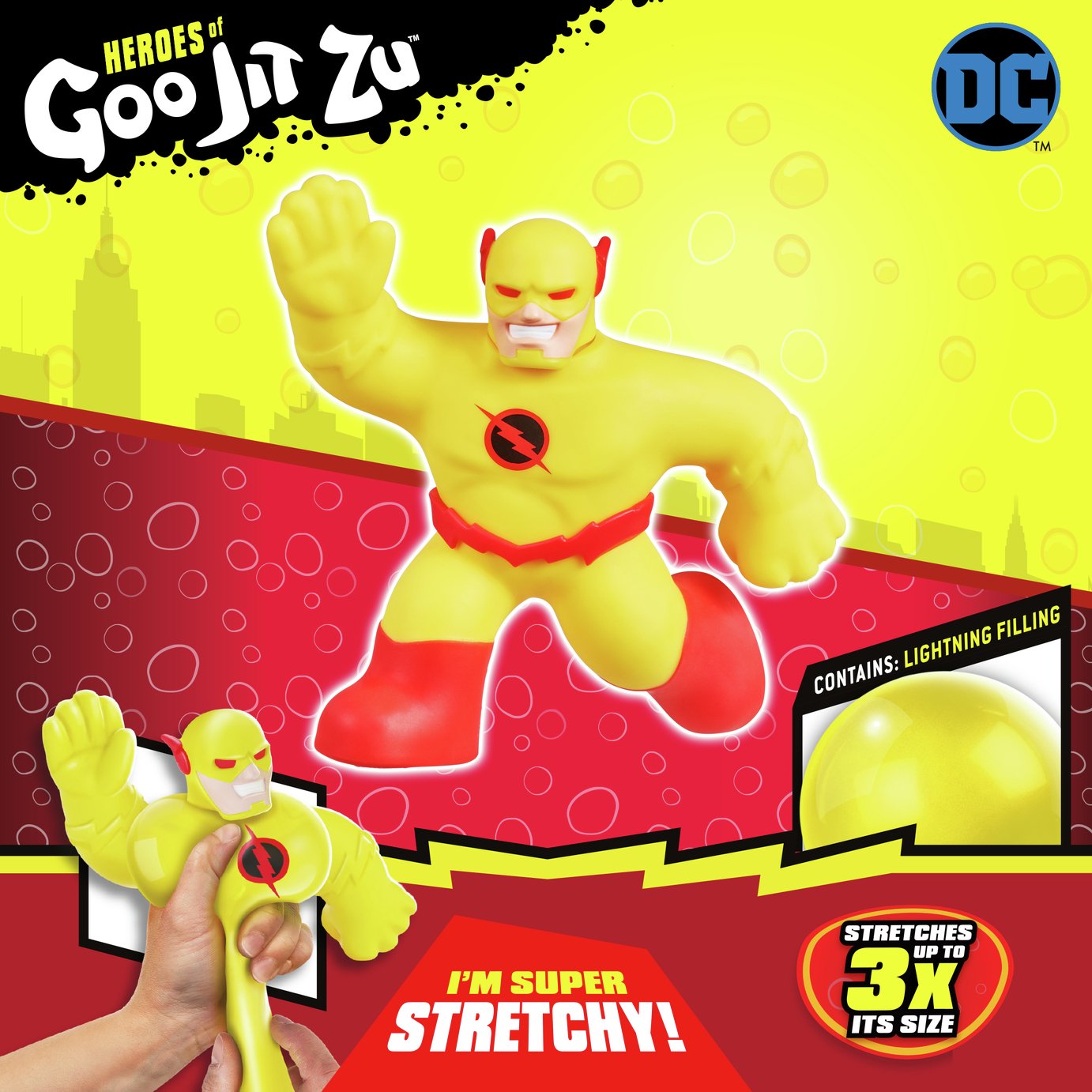 Buy Heroes of Goo Jit Zu Flash DC Super 