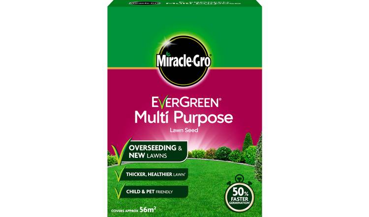 Miracle-Gro EverGreen Multi Purpose Lawn Seed - 1.6kg