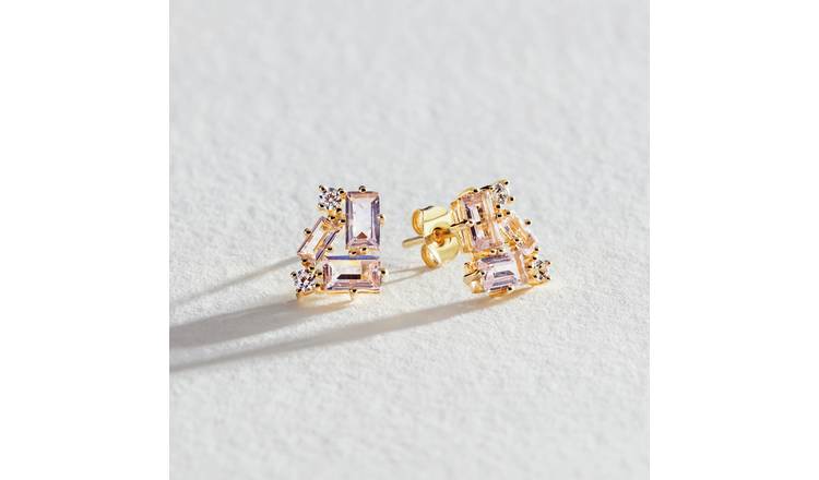 Argos stud on sale earrings gold