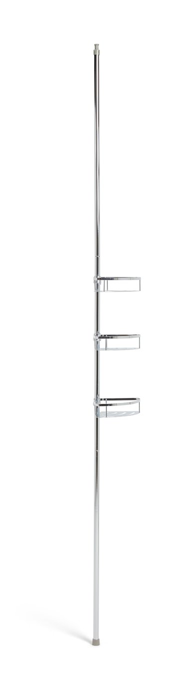 Argos Home Floor to Ceiling Flat Plate Shower Organiser Review