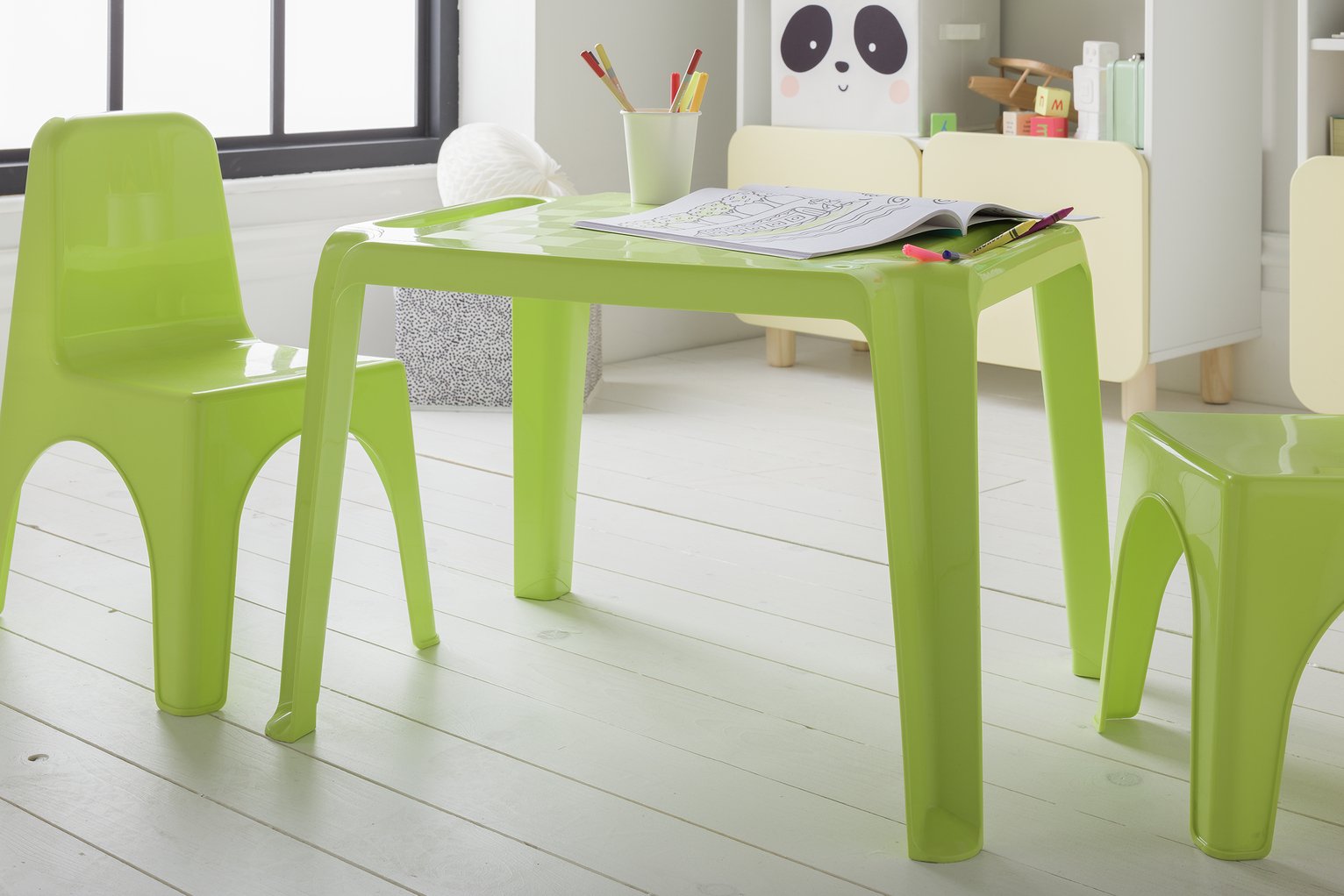 argos childrens plastic table and chairs